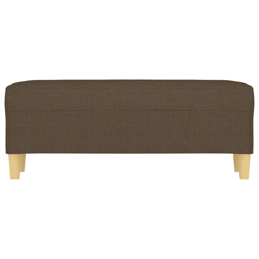 Panca/panca 100 x 35 x 41 cm tessuto marrone 02_0010588