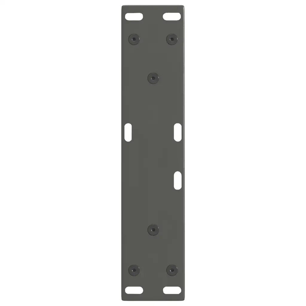 Gambe per Tavolino da CaffÃ¨ a Forma di V 2 pz Antracite 38x(42-43,3) cm Acciaio