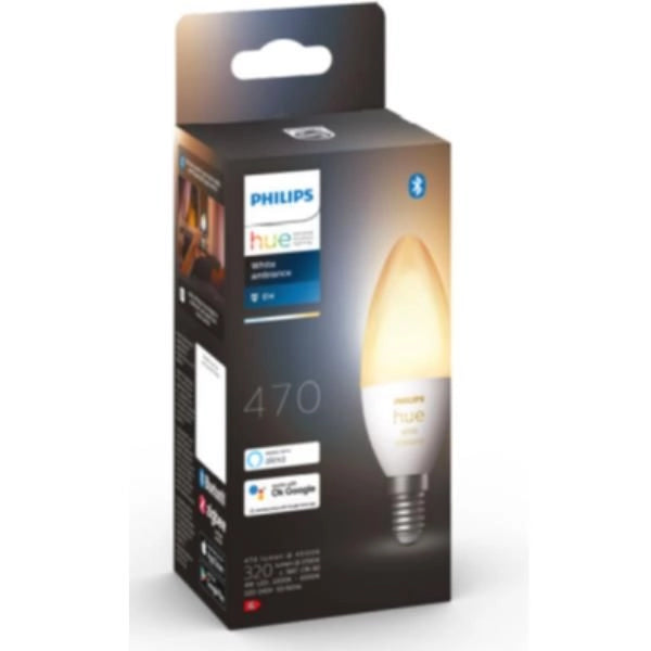 Philips hue white ambiance candela - lampadina connessa e14 - 929002294403