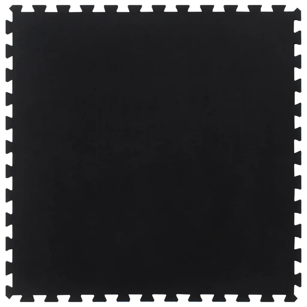 Piastrella per Pavimenti in Gomma Nera 12 mm 100x100 cmcod mxl 110777
