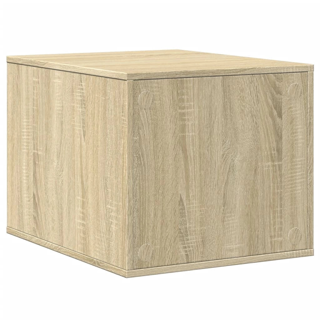 Mobiletto per lettiera per gatti in legno ingegnerizzato Sonoma marrone 02_0043338
