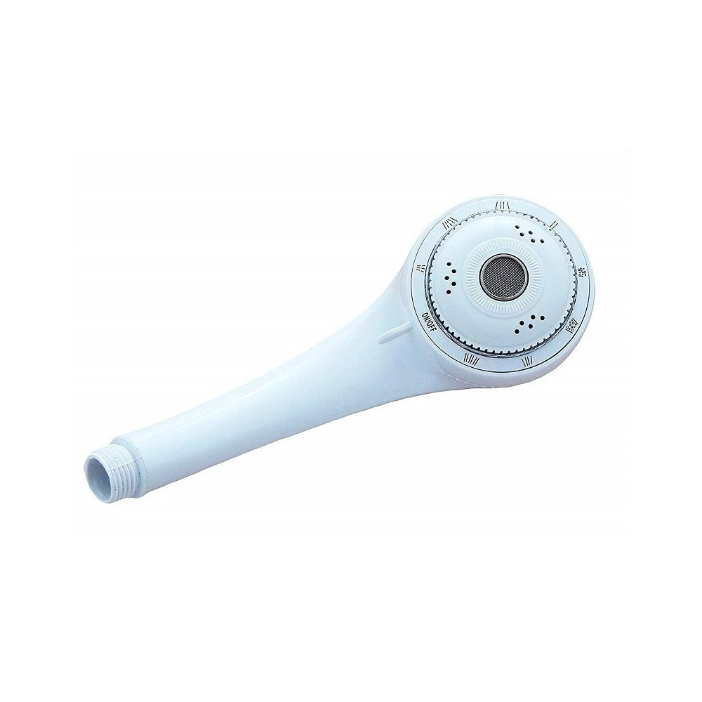 Trade Shop - Braccio Doccia Universale  52234a Bianco 21 X 8 Cm Doccetta Soffione 8 Getti -