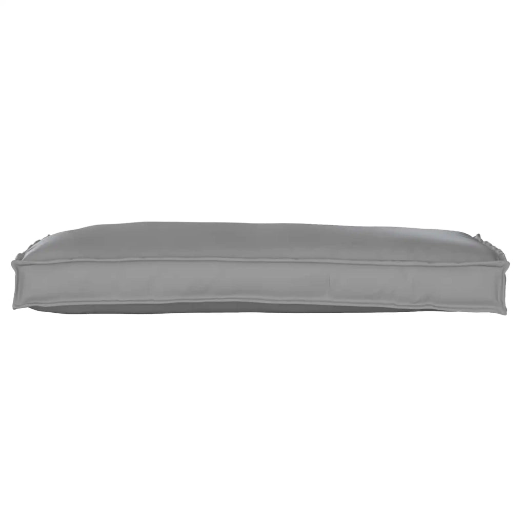 Cuscino Grigio 100 x 40 x 8 cm Tessuto Oxford 42001619