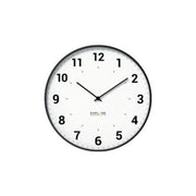 Orologio da parete with numbers white e silver d. 25cm rac1003