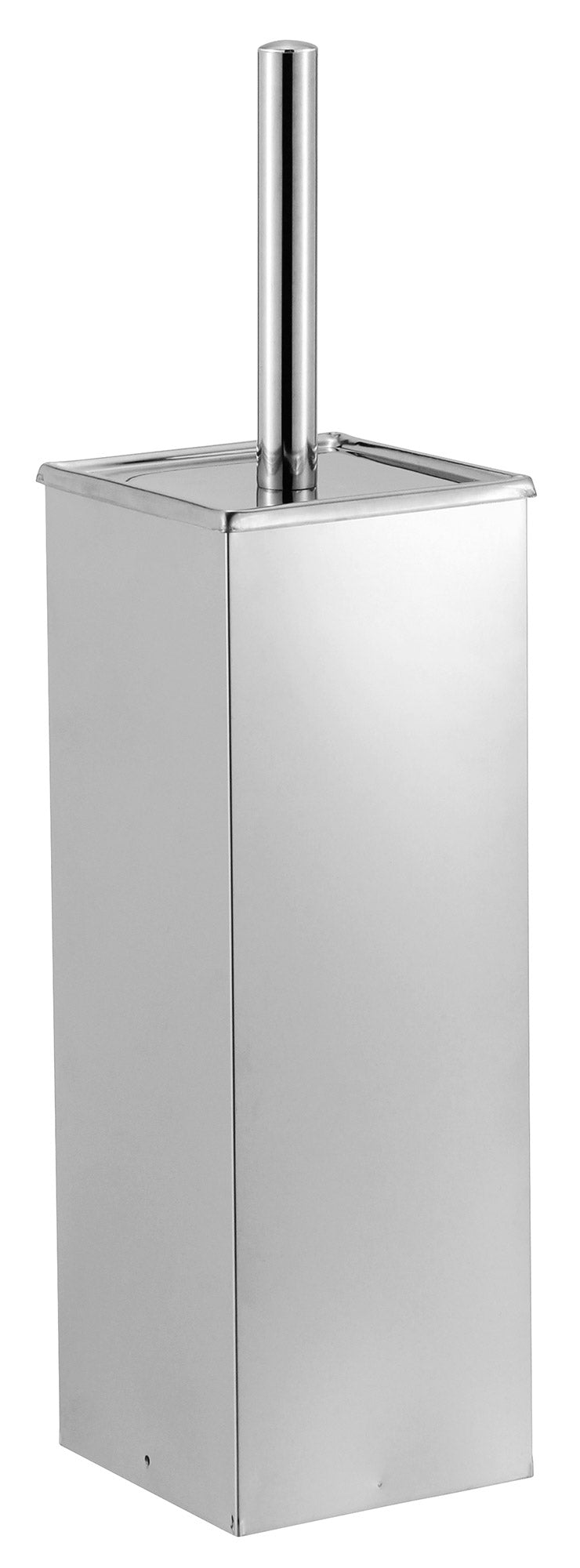 Porta Scopino 27x10x10 cm in Acciaio Inox