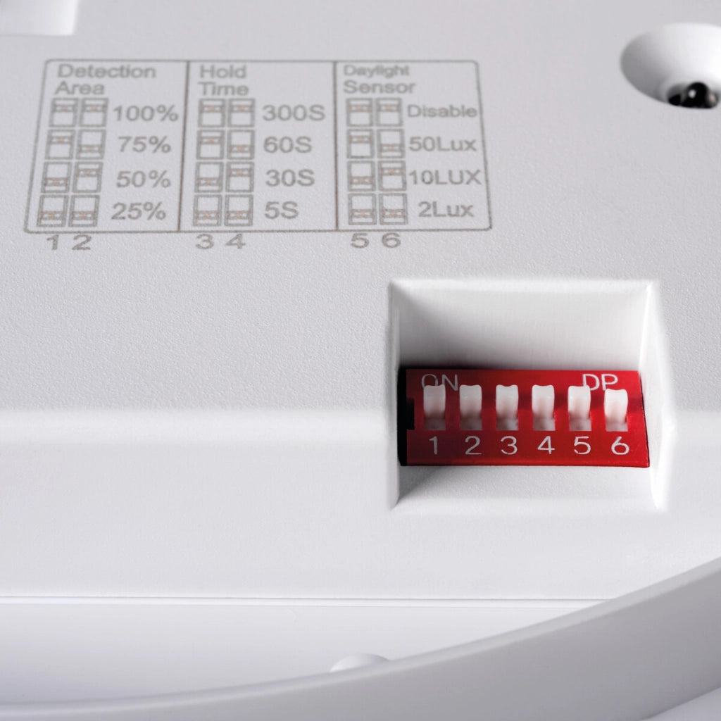 Plafoniera LED Kanlux Varso 33cm 24W 4000K IP54 sensore