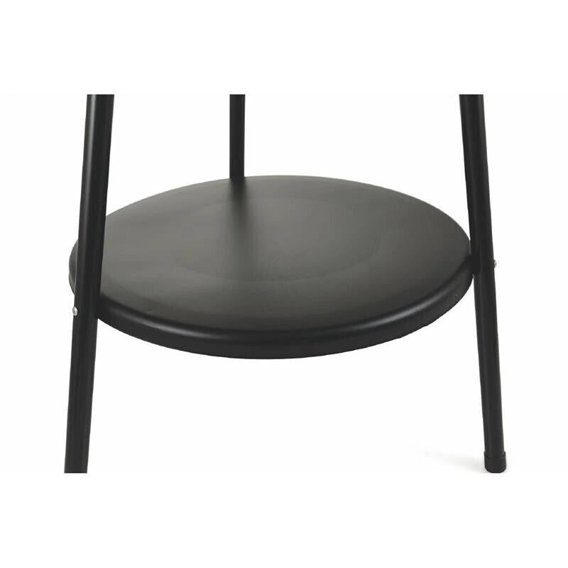 BARBECUE TONDO NERO IN ACCIAIO E METALLO Ø 42 CM H 77 CM