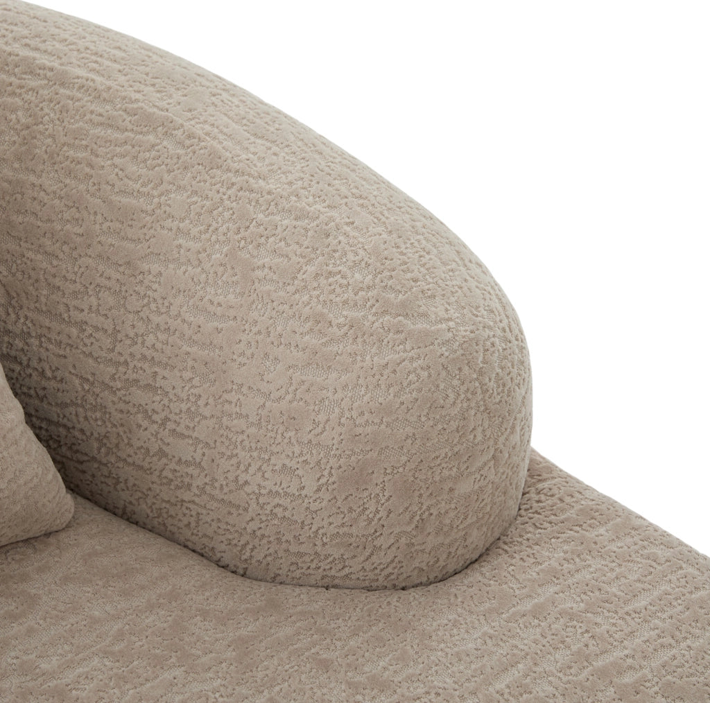 Divano letto 2 posti in chenille kaki con due cuscini, trasformabile, 157x84x65 cm