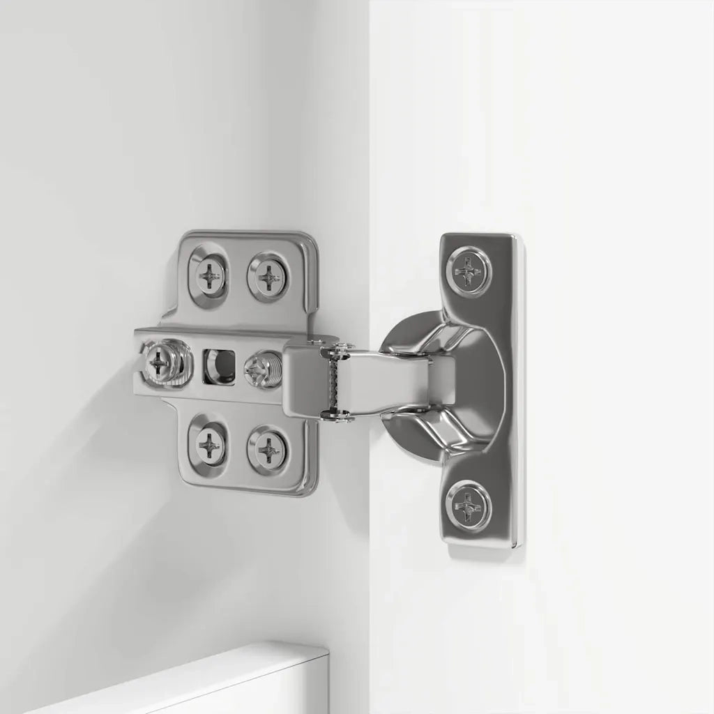 Mobiletto per specchio da bagno Bianco 60 x 20 x 60 cm
