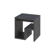 Tavolino in legno "Bon" 40 x 35 x 40 cm - Grigio retrò