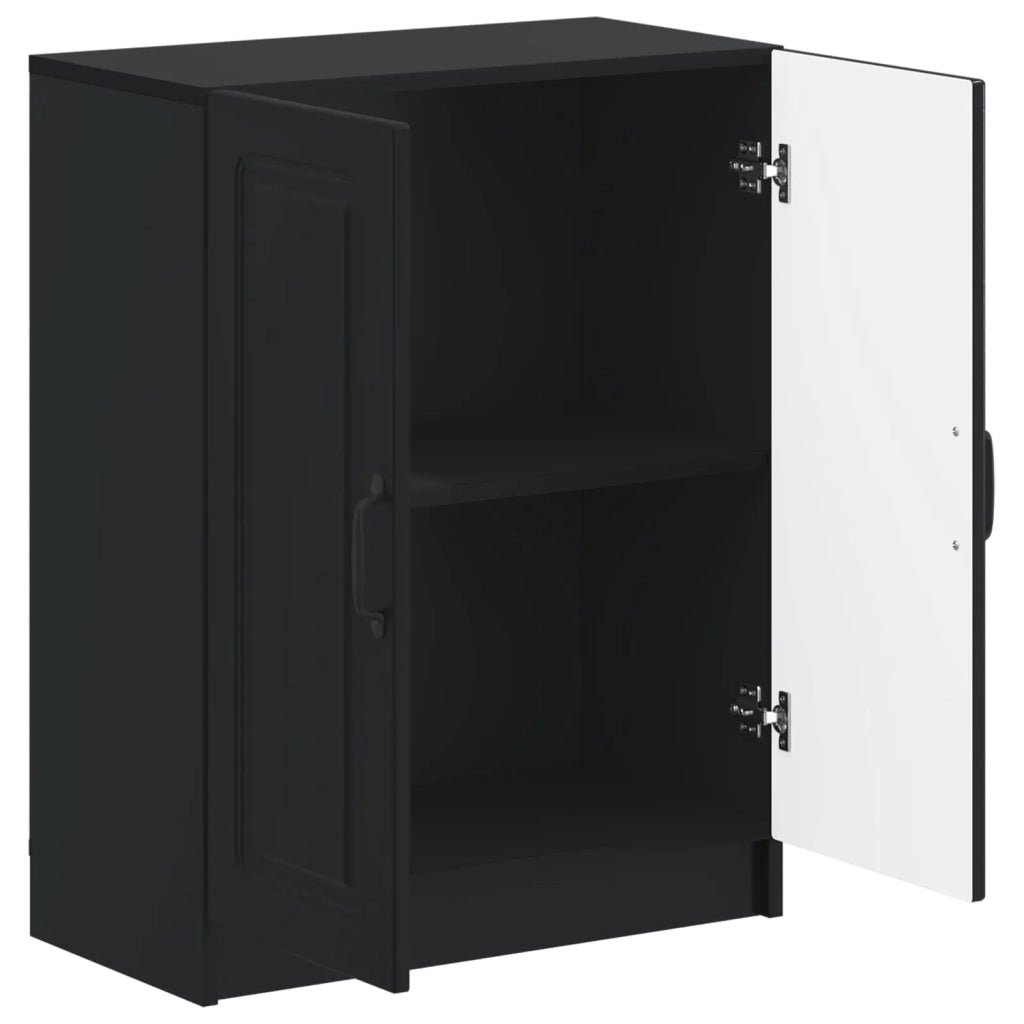Mobiletto da Bagno UTRECHT Nero 59,5 x 31 x 77 cm 897716