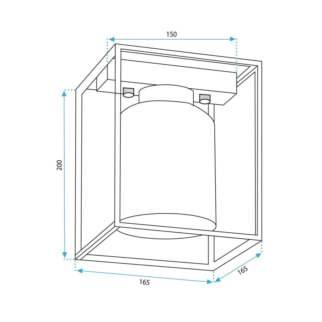 Plafoniera Da Soffitto APP1264-1C