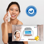 MAURY'S KIT 6CF SALVIETTE DETERGENTI UMIDIFICATE STRUCCANTI OLIO DI ARGAN 6 CONFEZIONI DA 64PZ