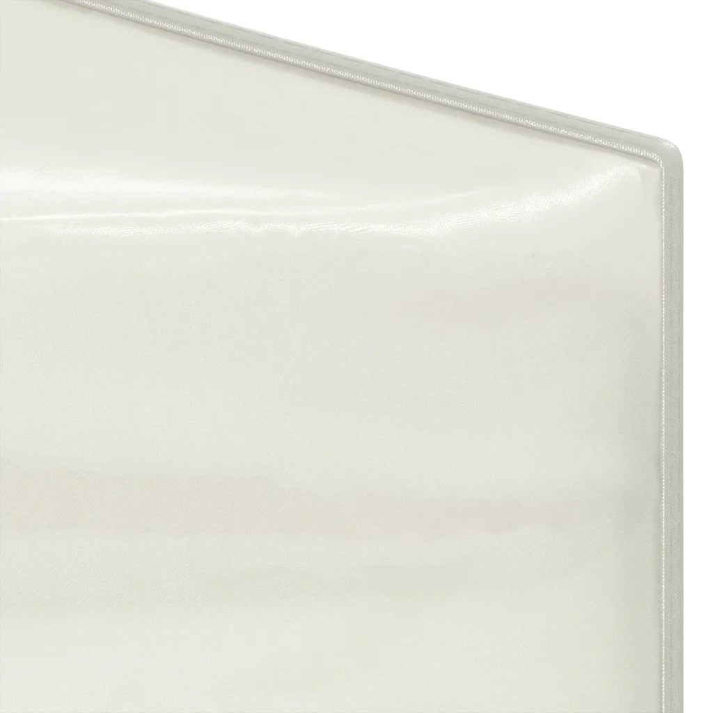 Tenda per Feste Pieghevole con Pareti Laterali Crema 3x3 m 93522