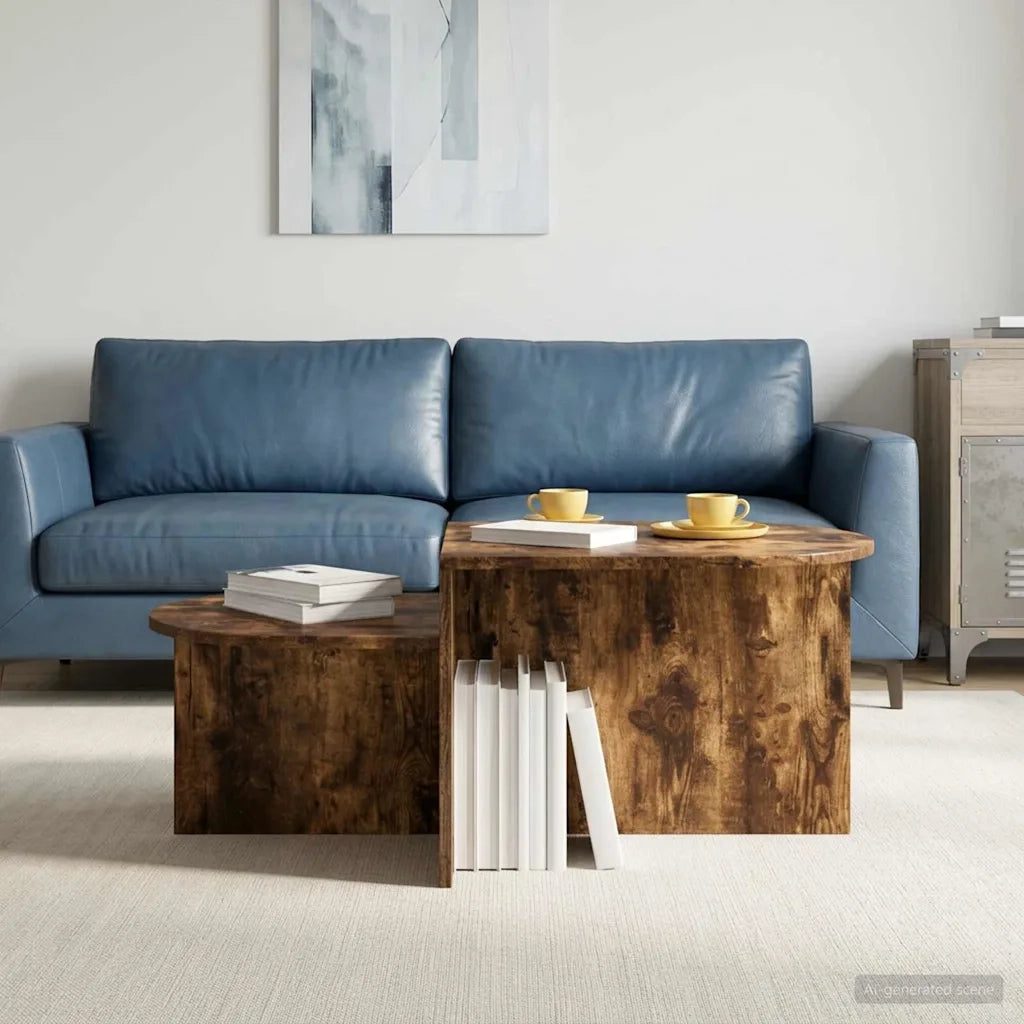 Tavolino da salotto Rovere Fumo 100 x 50 x 40 cm 8001051