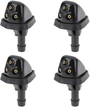 Kit di pulizia parabrezza con 4 pezzi - compatibile con Suzuki - sostituzione diretta - plastica - numero di origine 3834056K00 - raccogliacqua parabrezza