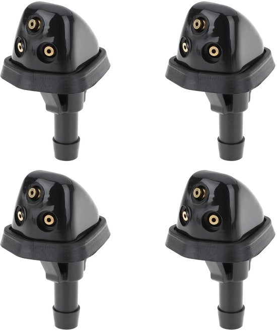 Kit di pulizia parabrezza con 4 pezzi - compatibile con Suzuki - sostituzione diretta - plastica - numero di origine 3834056K00 - raccogliacqua parabrezza
