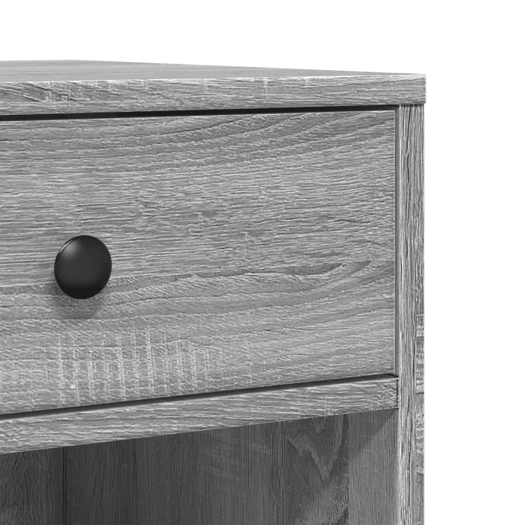 Supporto per stampante scrivania/mobile per ufficio con ruote rovere Sonoma 60 x 40 x 68,5 cm grigio 02_0044771