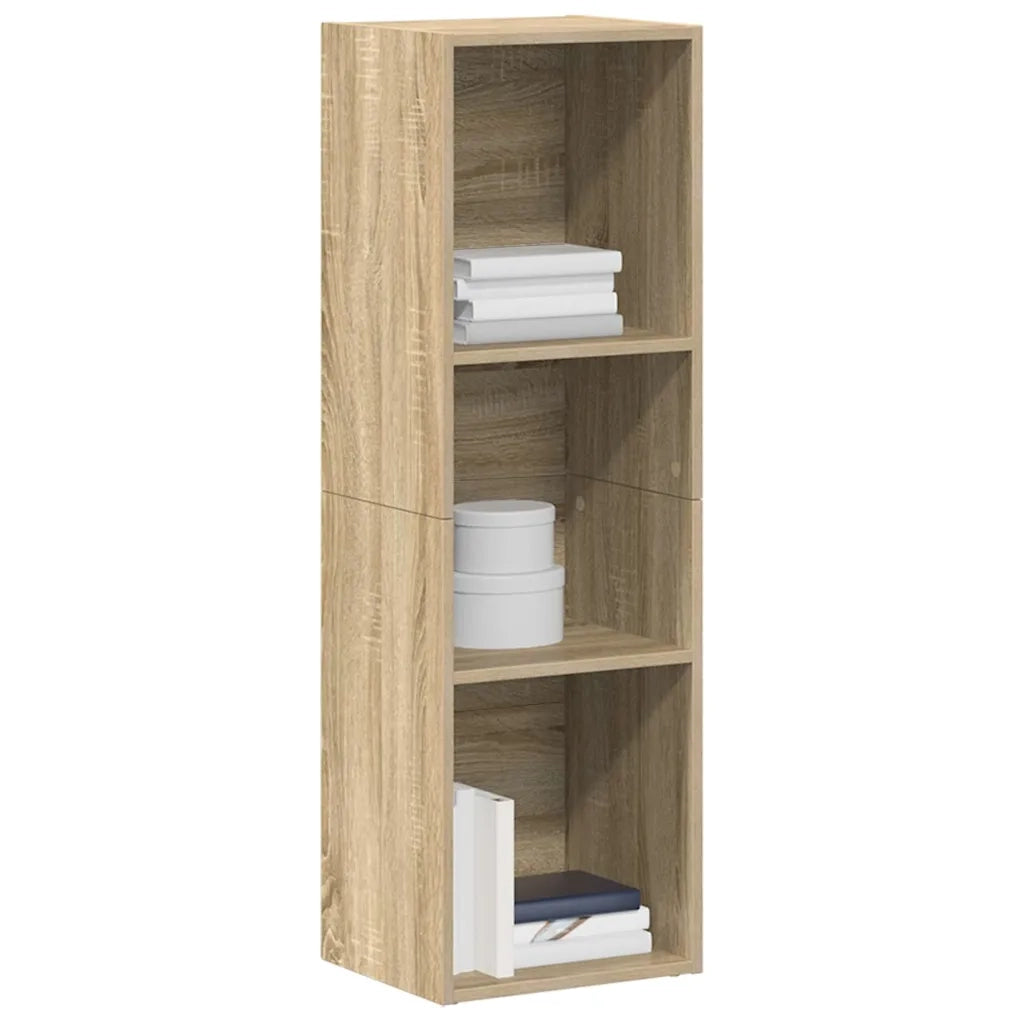 Libreria/Mobile TV Rovere Sonoma 36x30x114 cm Legno Multistrato 800138