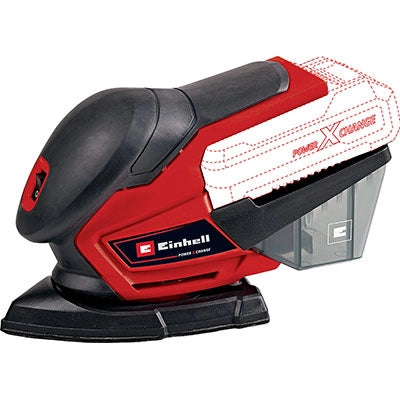 LEVIGATRICE ORBITALE BATTERIA TEOS18/150 EINHELL  VOLT 18 XCHANGE SOLO CORPO MACCHINA + ACCESSORI