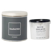 Smalto1968 base acqua gesso antico shabby chic finitura opaca multicolore l 0.5 *** colore- piombo, confezione 1