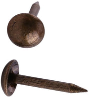 Accessori Decorativi a Viti 100 pezzi - Tack Studs Decorativi - Messing Antico - Smeedijzer Handforgiato - Resistenti e Duraturi - Per Mobili e Foto - Spiedi Decorativi