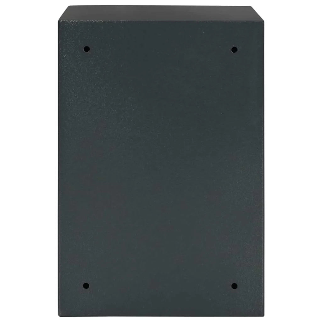 Cassaforte con blocco Grigio scuro 35 x 31 x 50 cm Acciaio CFW2833896