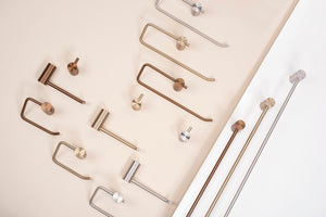 Portasciugamano Da Bagno 9711a Prism Brush Gold