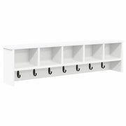 Appendiabiti a muro Bianco 100 x 16 x 26 cm Legno multistrato CFW9097994