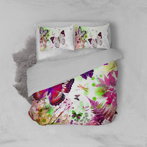 Copripiumino Matrimoniale Stampa sul Sacco e Federe Kio641