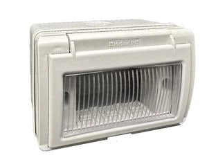 SCATOLA PORTAFRUTTI DA PARETE 3 POSTI IP55- - (1573) - 6 pezzi MARLANVIL