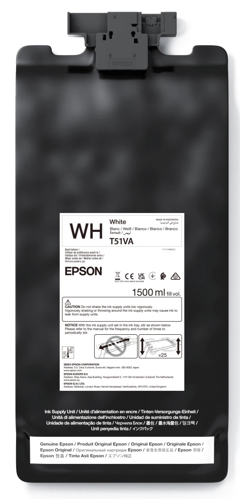 Ultrachrome gs3 white t51va00 (1.5lt) - c13t51va00