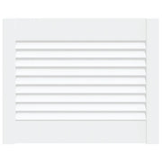 Anta a Lamelle Bianca 39,5x49,4 cm in Legno di Pino CFW6465247