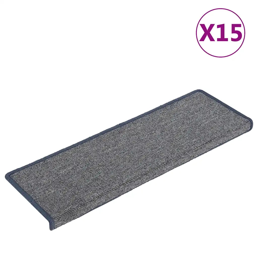 Tappetini per Scale 15 pz 65x25 cm Viola e Blu cod mxl 73099