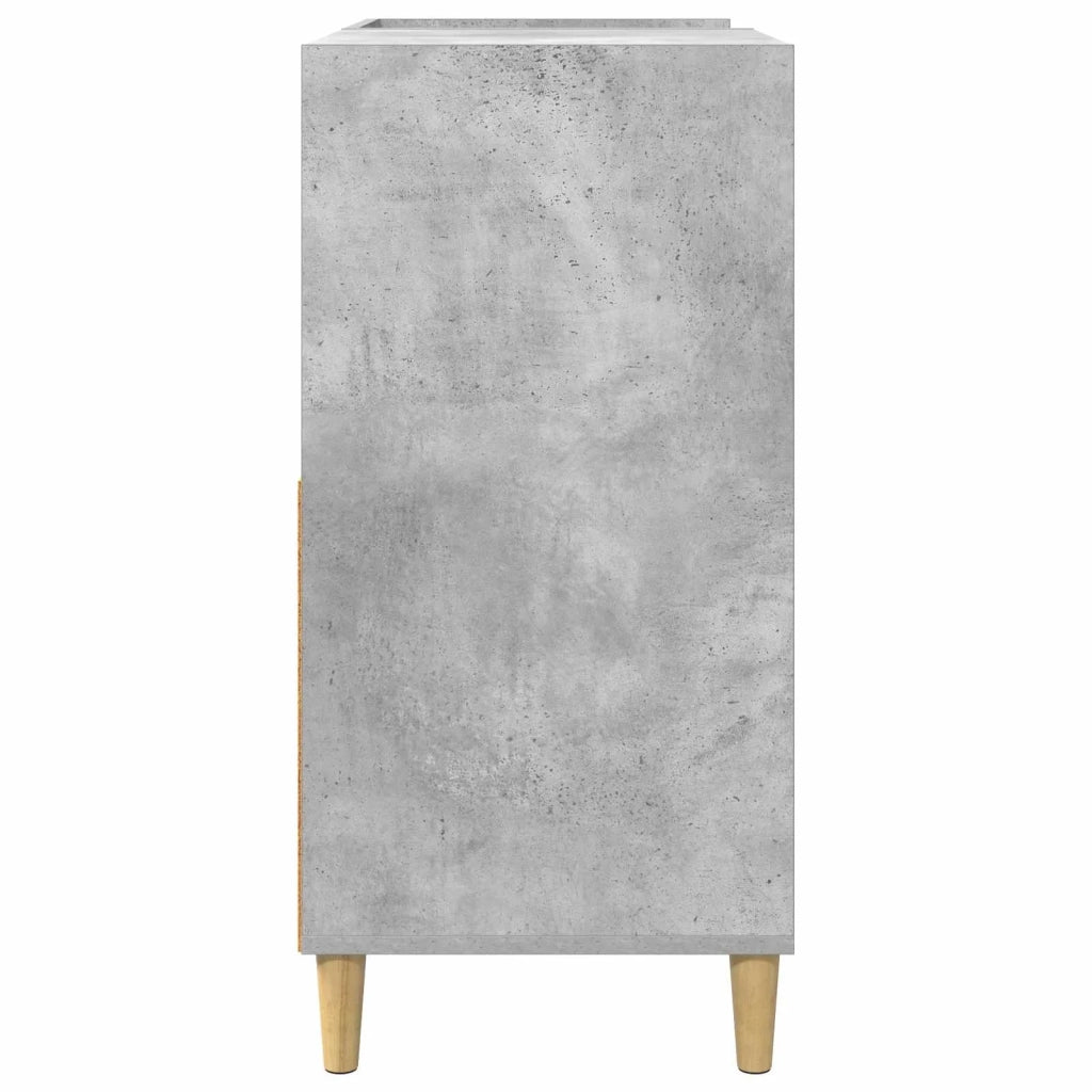 Supporto per giradischi Grigio Cemento 82 x 39,5 x 82,5 cm 8012885
