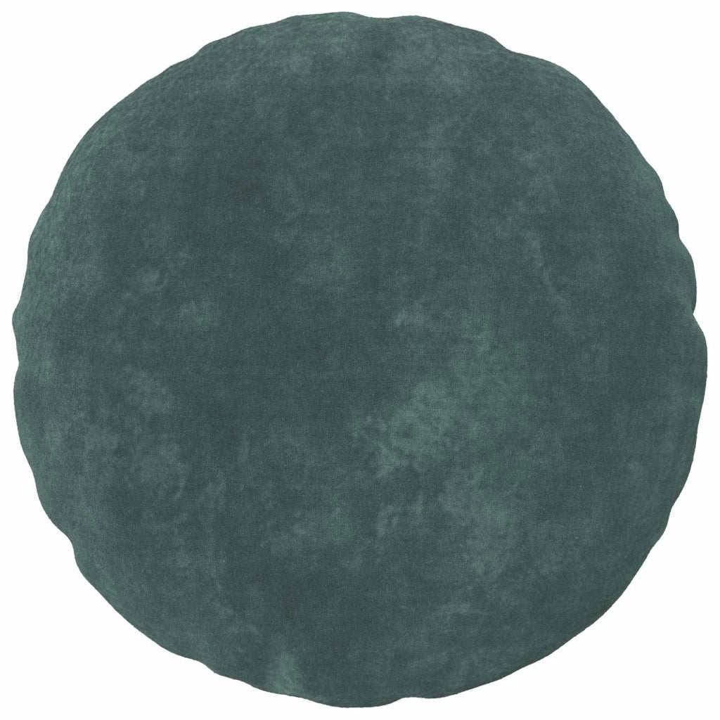 Federa 2 pz HEERLEN Blu mare Ø 30 cm Fleece in microfibra 922009