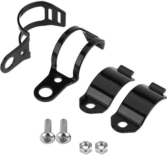 Supporto di Montaggio per Motocicletta/Scooter - Regolabile 30-43mm - Montaggio Facile - Solido e Luccicante - Beugel di Orientamento