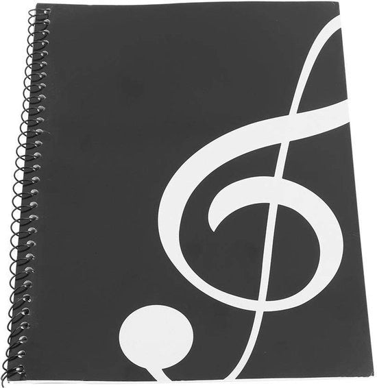 Papier per note 50 pagine - Papier per musica - Carta per scrivere adulti - Quaderno per appunti - Foglio bianco - Carta di alta qualità