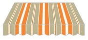 TENDA DA SOLE A CADUTA STRUTTURA ALLUMINIO CM.300X250H DISEGNO P3030 BALCONE