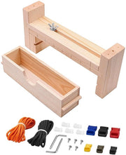 Paracord Jig per Fai da Te - Cinturino in Legno - Fai da Te per Intrecciare - 24cm - Incluso Spillo Gratuito - Dimensioni 24 x 5 x 10,5 cm - Cinturino Fai da Te