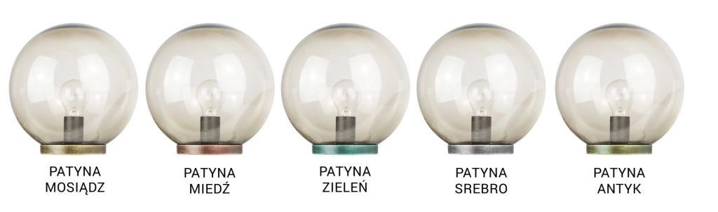 Lampada da giardino sfera bianco nero 1xE27 Ø30 SU-MA