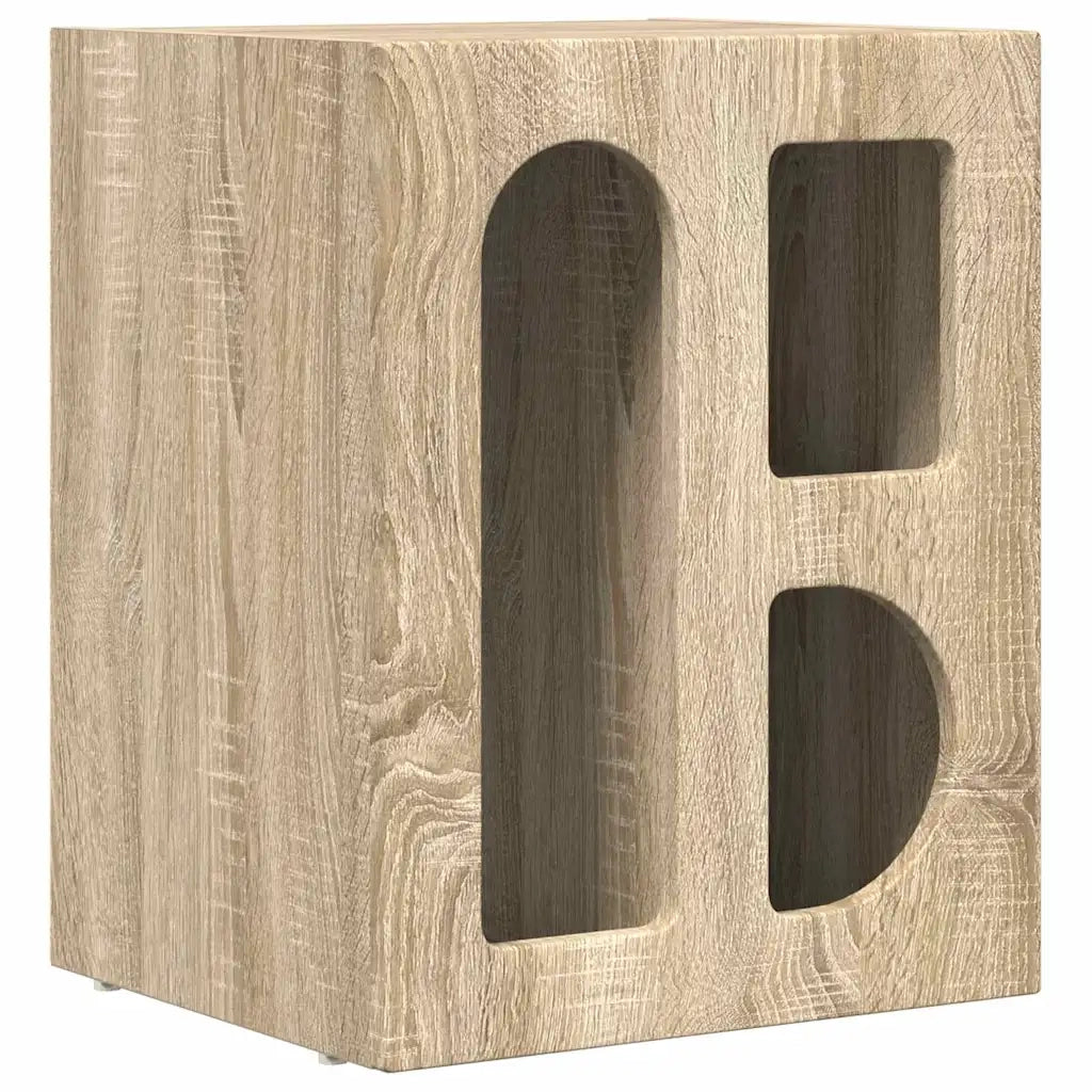 Comodino ELST Rovere Sonoma 40 x 35 x 50 cm 891248