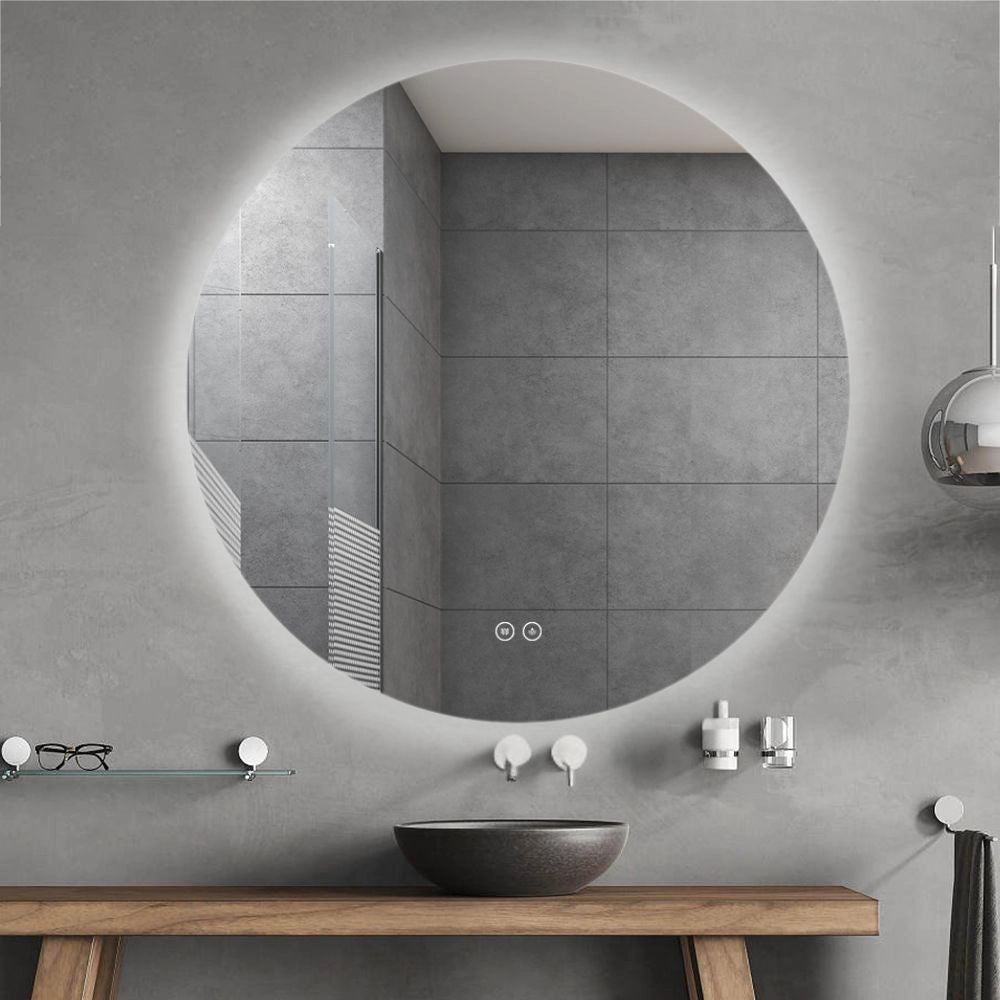 Specchio smart rotondo anti-appannamento YJ-120A diametro 120x120