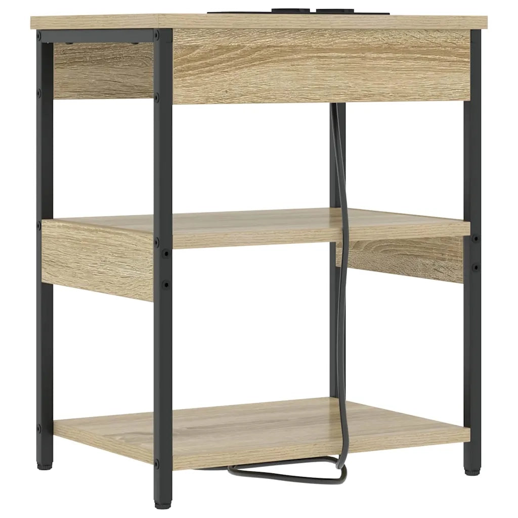 Armadio da Notte 2 pcs Rovere Sonoma 41 x 31 x 51 cm 859538