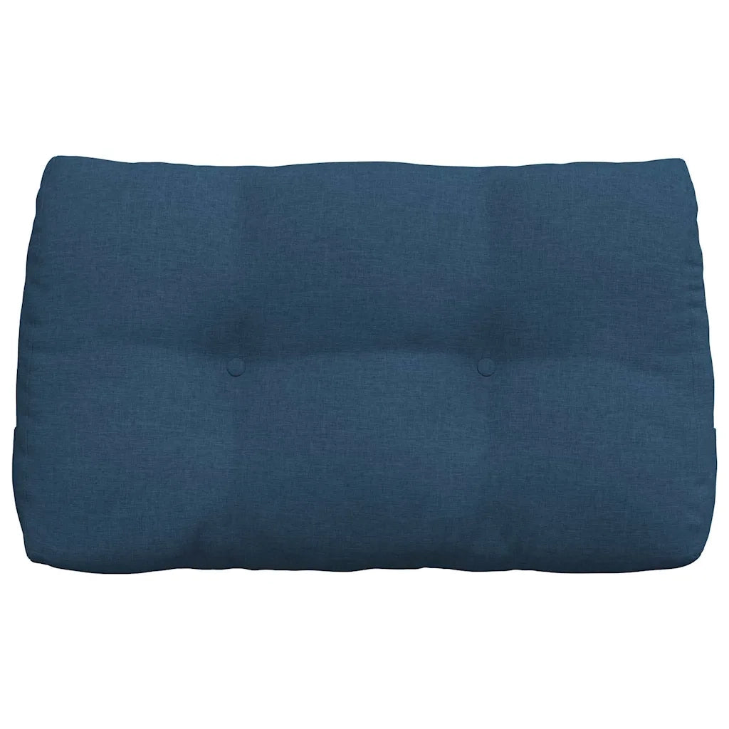 Cuscino per Schiena Blu 80 x 24 x 50 cm Tessuto