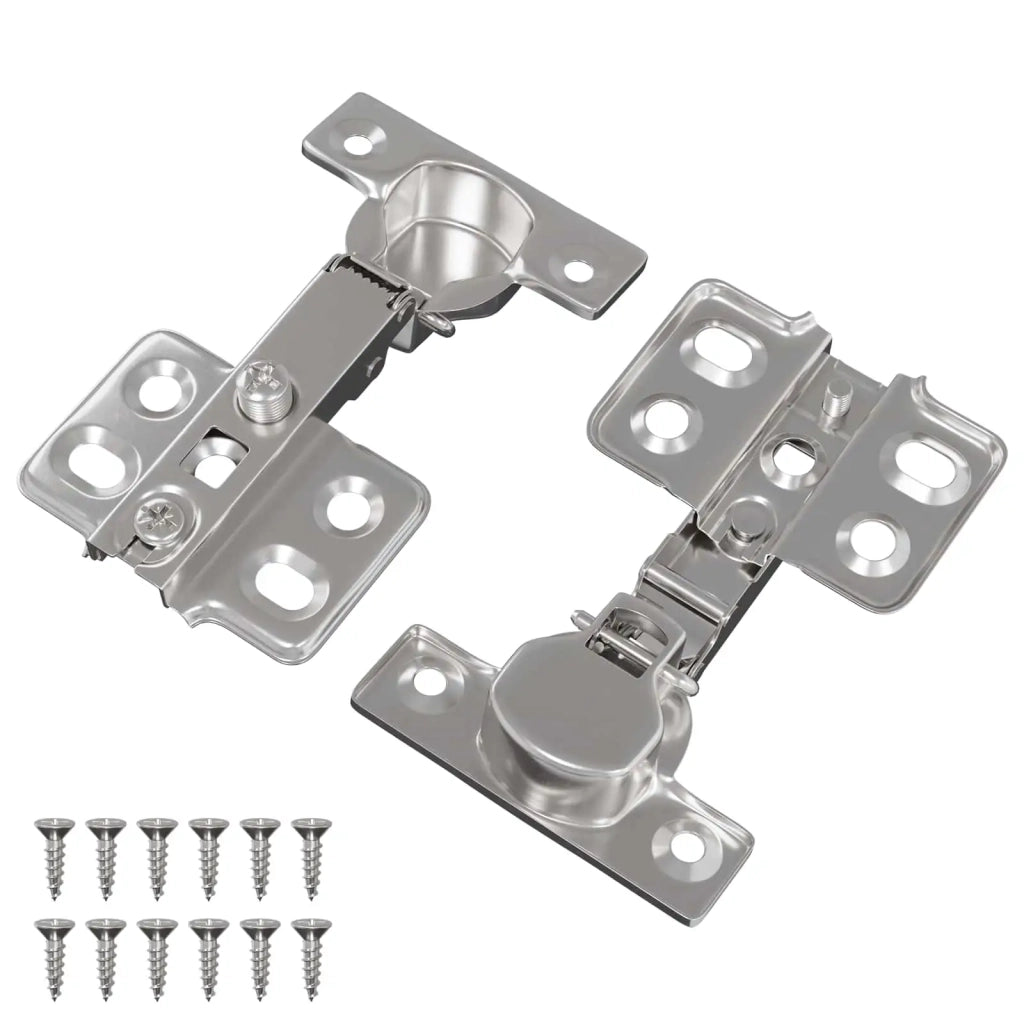 Cerniera 2 pz Nichel 85 x 52,5 x 9,5 mm Ferro CFW6463509