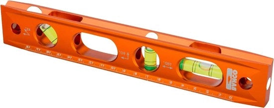 Nivello a torpede in alluminio da 23 cm - Bahco 

(removed brand name, kept model size and material)