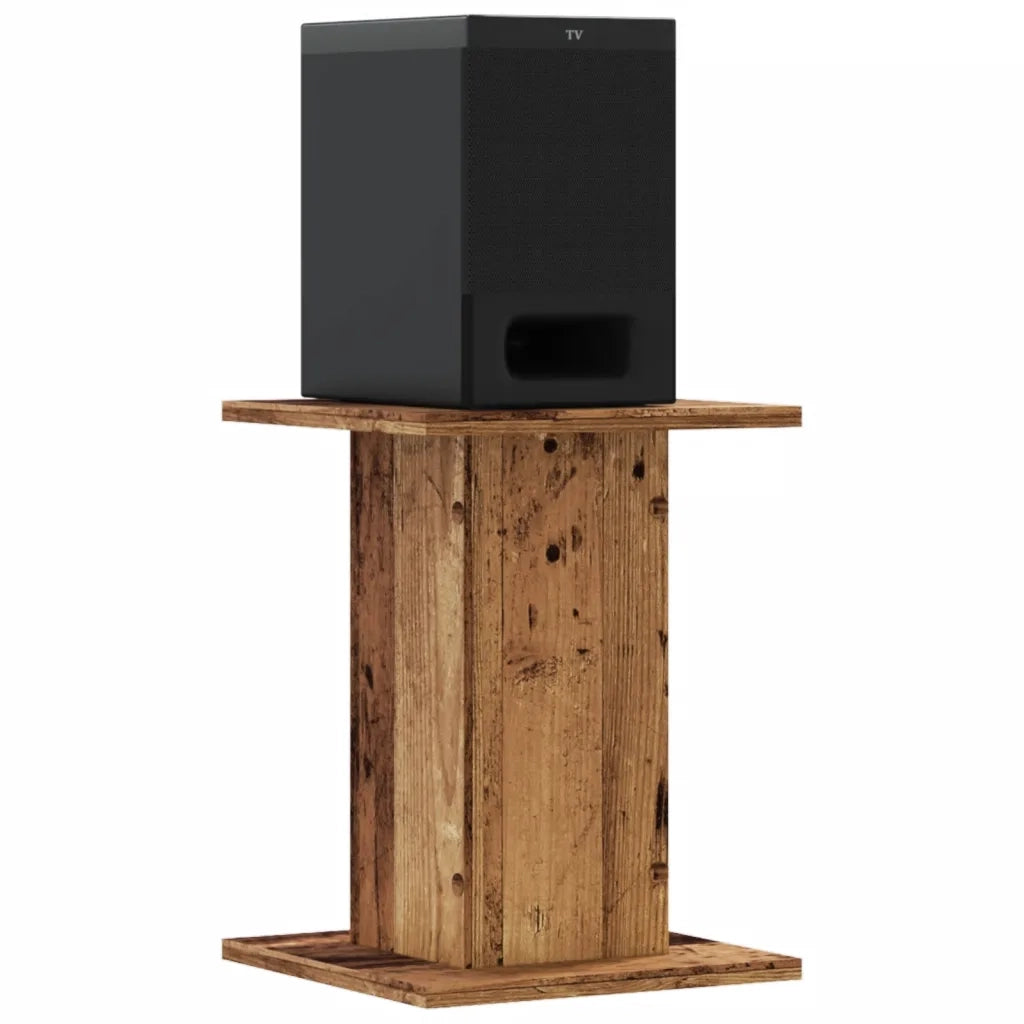Supporti Altoparlanti 2 pz Legno 30x30x40 cm Legno Multistrato 852652