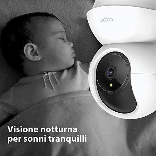 TP-LINK Tapo C200 Interno Lampadina Soffitto 1280 x 720 Pixel