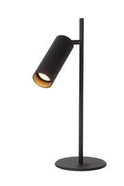 Lampada da scrivania Lucide Clubs nera GU10 alluminio